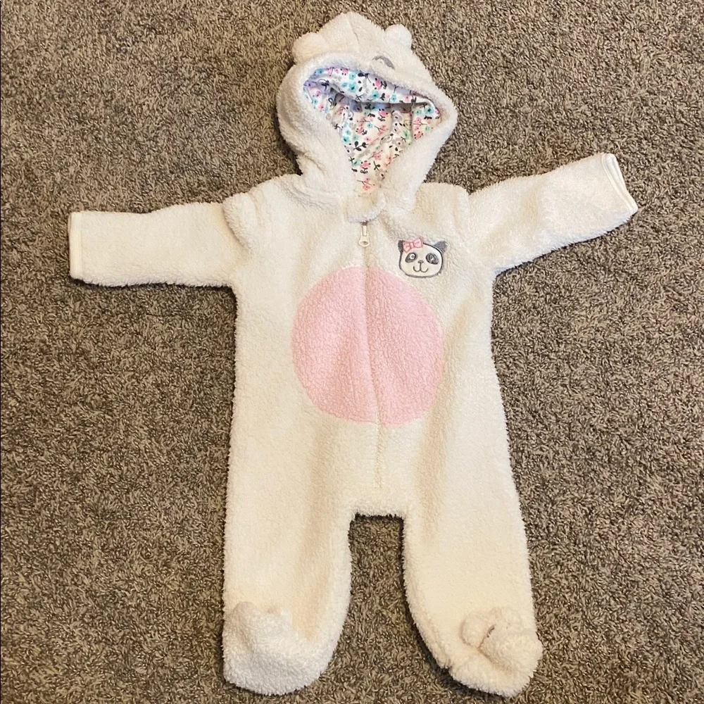 Baby Girl Winter Suit Bundle Bunting 0-3 and 0-6 Month